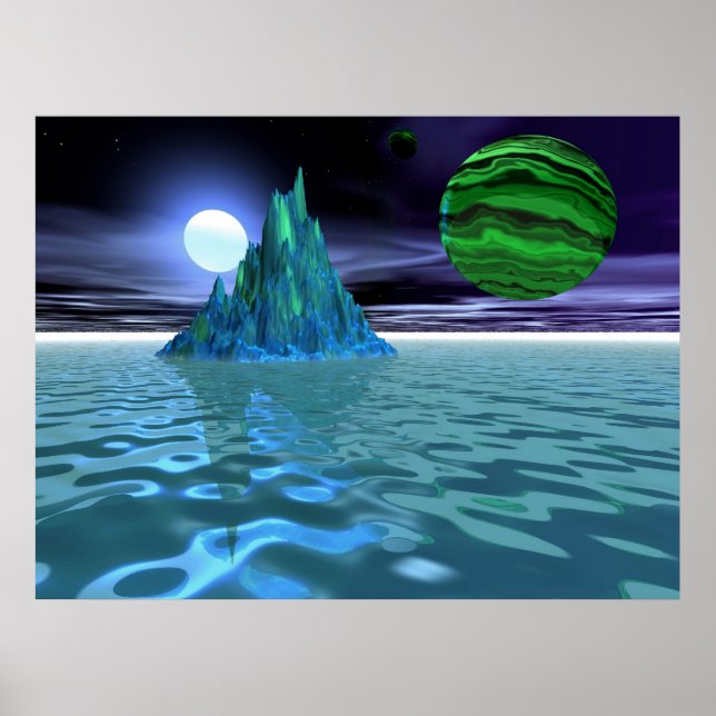 Poseidon's Lair Poster (Framsidan)