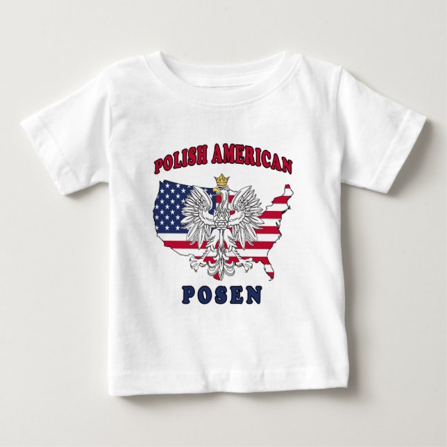 Posen Michigan polsk Tee (Framsida)