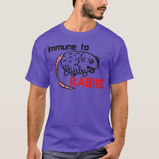 Posends Naturally Immune to Rabies T Shirt