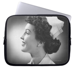 Posera för sjuksköterska laptop sleeve