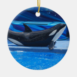 Posera Orcaprydnaden Julgransprydnad Keramik
