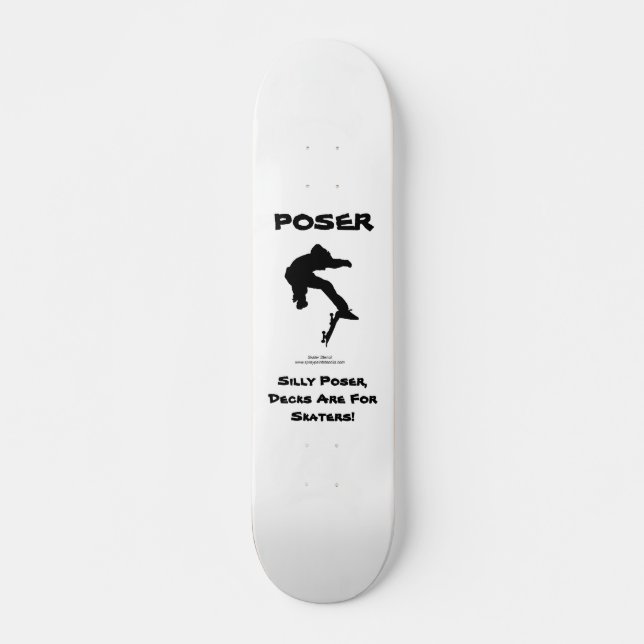 PoserSkateboard 5 Mini Skateboard Bräda 18,7 Cm (Framsida)