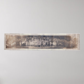 Poseyville 1923: Den helige Francis Church Poster