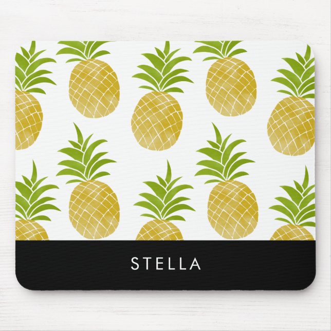 Posh ananas Mousepad Musmatta (Framsidan)