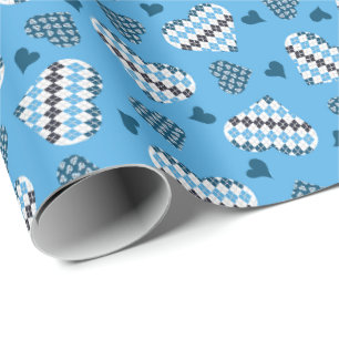 Posh Argyle Hearts Presentpapper