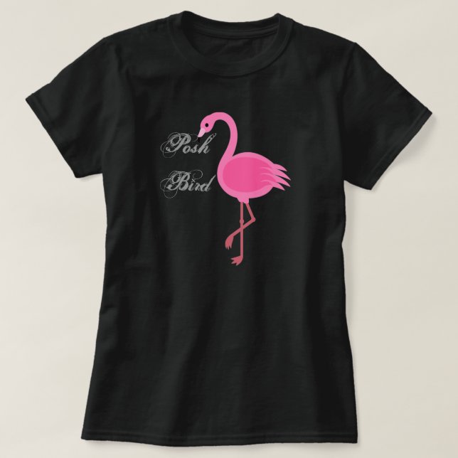 Posh Bird T-shirt (Design framsida)
