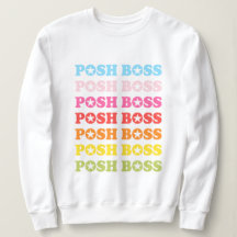 Posh Chef Star Studerad Rainbow Sweater