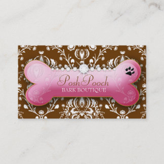 Posh chokladlabb för Pooch 311 Visitkort