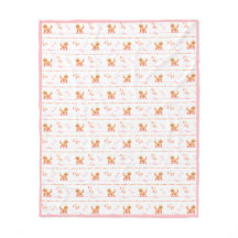Posh Doodle Hund Kärlek Fleece Blanket