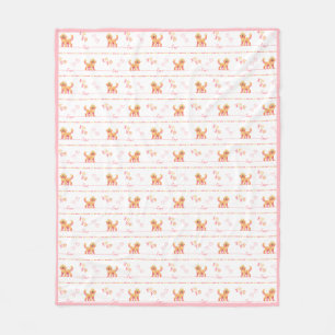 Posh Doodle Hund Kärlek Fleece Blanket