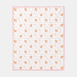 Posh Doodle Hund Kärlek Fleece Blanket