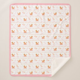 Posh Doodle Hund Kärlek Sherpa Blanket