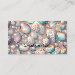 Posh Lyx Opal Iridescent Stil Visitkort