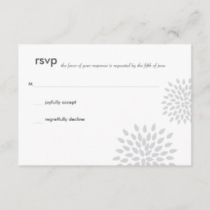 Posh Petals SILVER OSA Kort