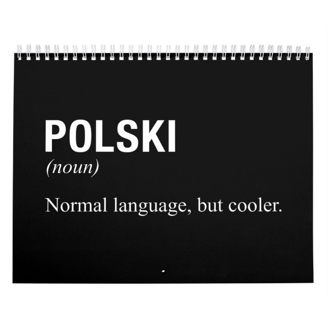 POSH-språk Kalender (Omslag)