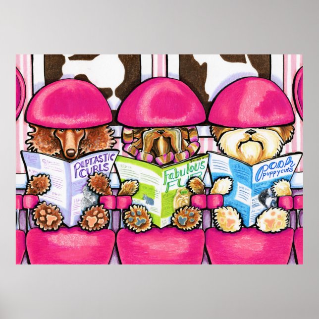 Posh Valp Salon Poster (Framsidan)