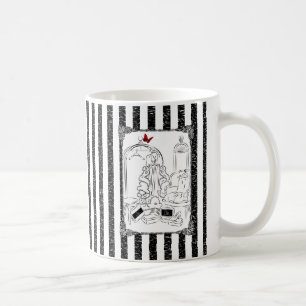 Posh Wardrobe Stripe-rum Kaffemugg