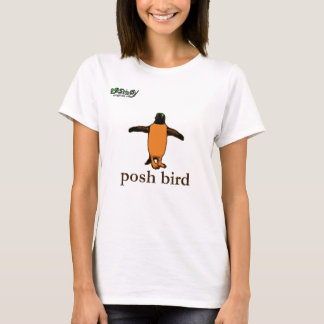 poshbird (brun pingvin) t-shirt