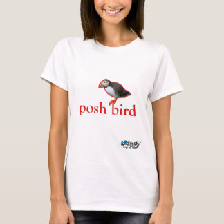 poshbird (röd puffin) tee shirt