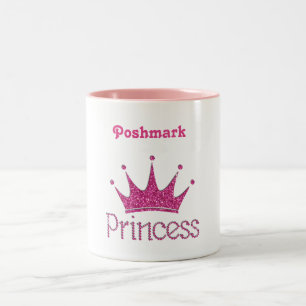 Poshmark Princess Kaffe Råna Två-Tonad Mugg