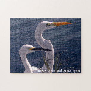 Posing Egrets Pussel