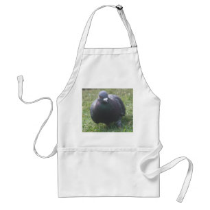 Posing Pigeon Apron Förkläde