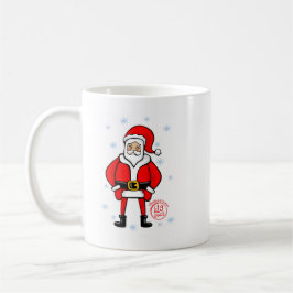 Posing Santa Kaffemugg