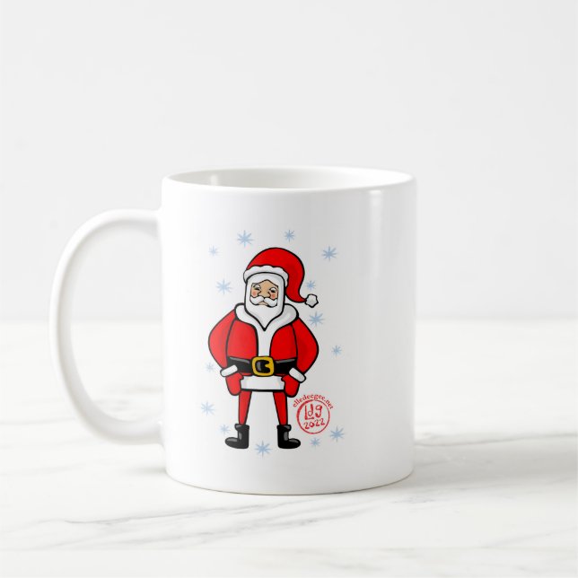 Posing Santa Kaffemugg (Vänster)