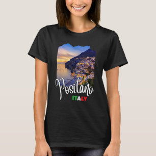 Positano Amalfi Kusten Positano Italien T Shirt