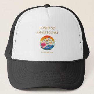 Positano Amalfi-kusten Sommar 2026 Hatt Keps