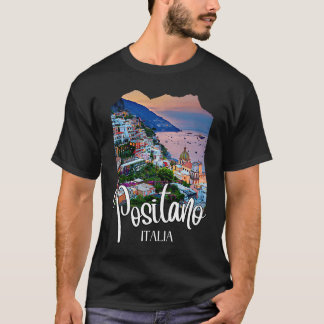 Positano Amalfi Kusten T Shirt