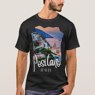 Positano Amalfi Kusten T Shirt