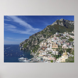 Positano by Sea Poster