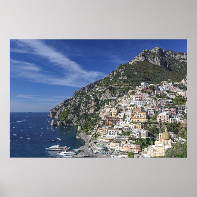 Positano by Sea Poster (Framsidan)