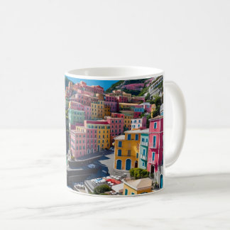 Positano Escape Mugg | Ceramic Amalfi Kusten Lands