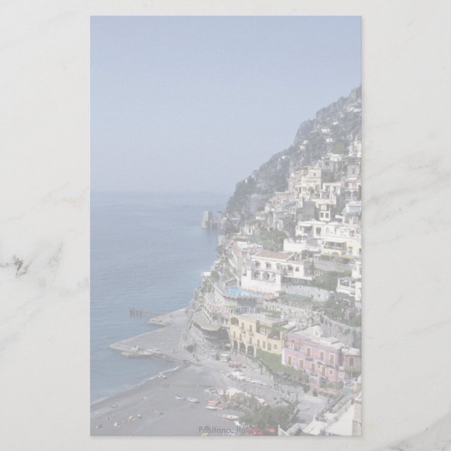 Positano, Italien Brevpapper (Framsida)