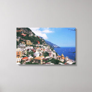 Positano italien canvastryck