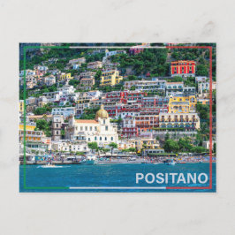 Positano - Italien Helg Vykort