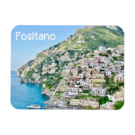 Positano, Italien - kylmagnet av Velvet Escape Magnet