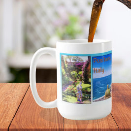Positano Italien Med Capri Berömda Klippor Mugg