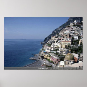 Positano, Italien Poster