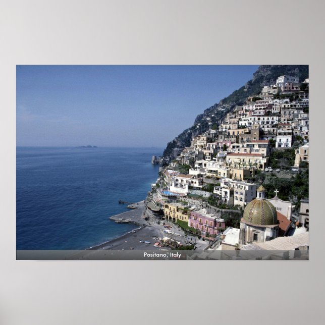 Positano, Italien Poster (Framsidan)
