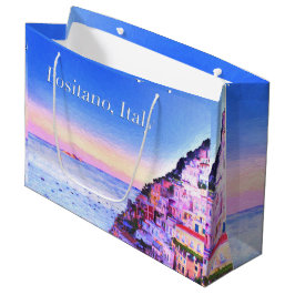 Positano, Italien Solnedgång Presentpåse