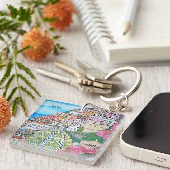 Positano Keychain (Högra Framsidan)