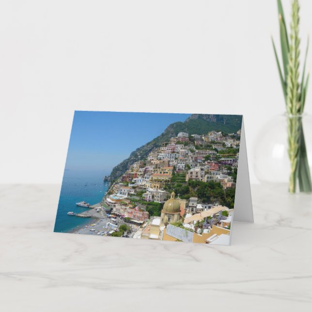 Positano kort (Framsida)