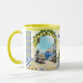 Positano Mugg Dreaming of Positano Lemons Amalfi