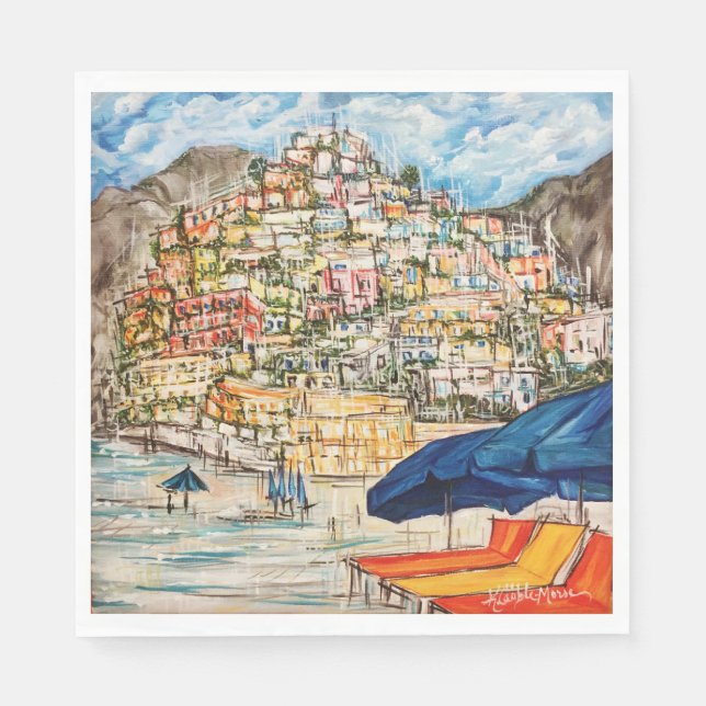 Positano Pappersservett (Framsidan)