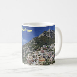 Positano vid havet kaffemugg