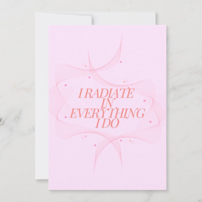 Positiv, Andlig, inspirerande, motiv Julkort (Framsida)