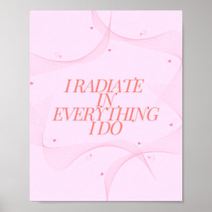 Positiv, Andlig, inspirerande, motiv Poster